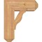 Ekena Millwork Funston Craftsman Smooth Bracket w/ Offset Brace, Western Red Cedar, 7 1/2"W x 18"D x 22"H BKT0806X18X22FST04SWR - alternate 2